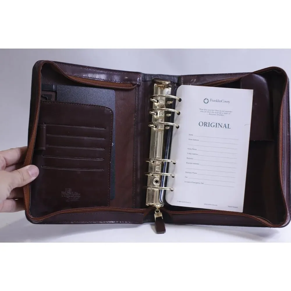 Franklin Quest, Sealable, Binder, Organization, Productivity, Durable,